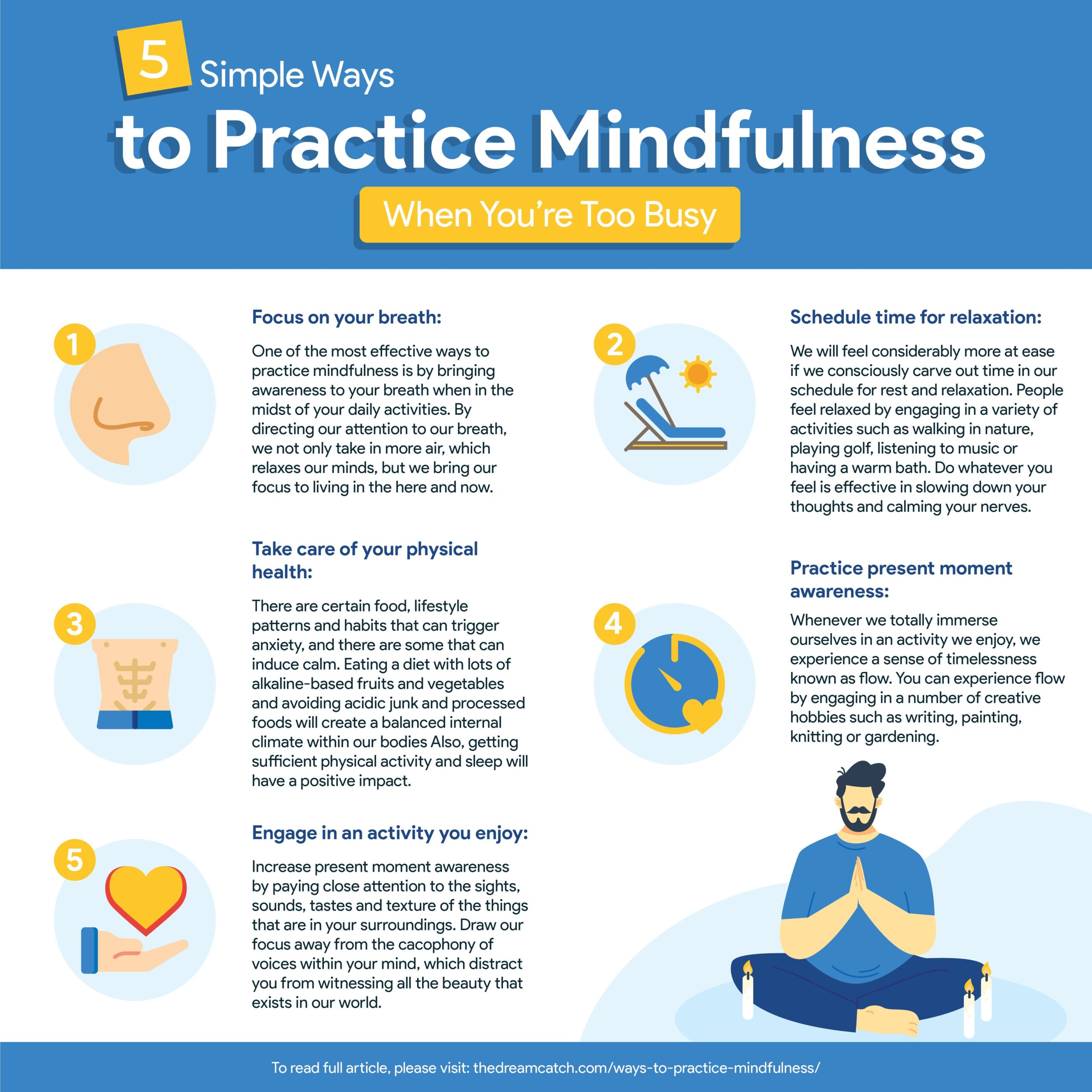 5 Simple Practices for Daily Mindfulness